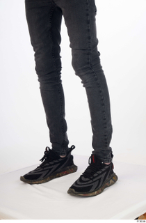 Dio black slim jeans black sneakers calf casual dressed 0002.jpg
